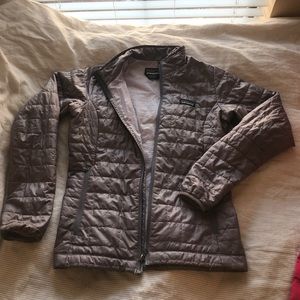 Patagonia women’s nano puff light purple